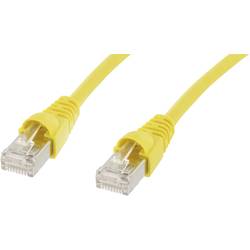 Telegärtner 100007977 RJ45 Patchkabel CAT 6a S/FTP 1.00 m Gelb Flammwidrig, mit Rastnasenschutz, Flammwidrig, Halogenfrei, UL-zertifiziert 1 St.