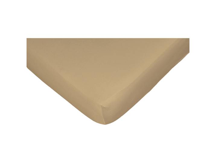 Night Fashion Fixleintuch Jerry beige Baumwolle 90 x 200 cm - Material: 100% Baumwoll-Jersey - Fixleintuch