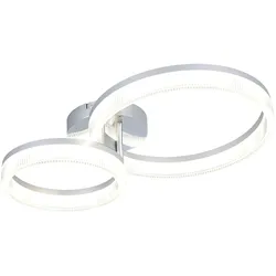 Deckenleuchte LED MOVA (BHT 51x12,50x33 cm) - weiß - BHT 51x12,50x33 cm