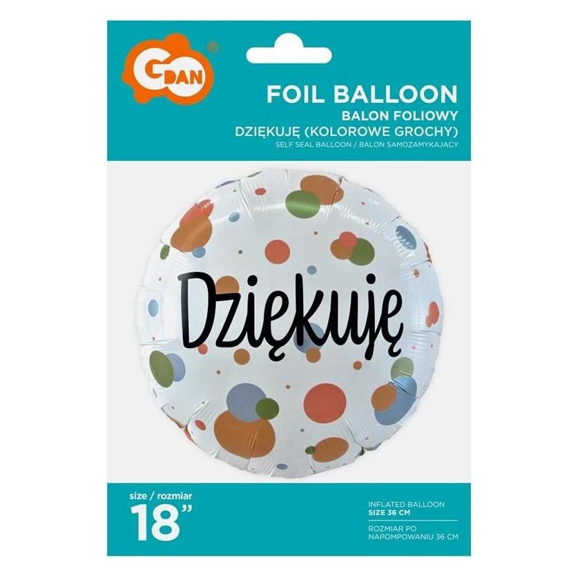 GoDan Folienballon Danke (1x) (516339)