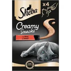 Sheba Creamy Snack mit Rind 11x48 g