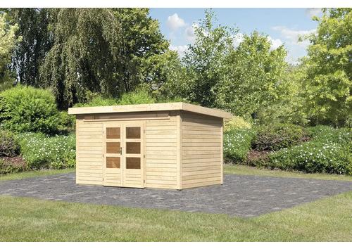 Gartenhaus Karibu Skandi 7 396 x 273 cm natur