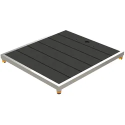 Eichenwald Modell 70 WPC Universal Plattform für Gartenduschen anthrazit