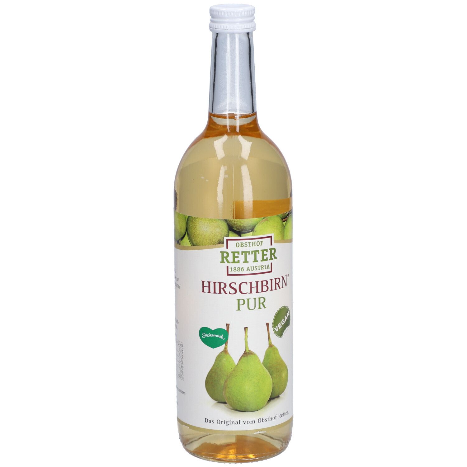 Hirschbirne BIO PUR 100% SFT 750 ml Saft