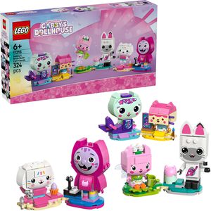 LEGO LEGO Gabby's Dollhouse 11215 Gabbys Katzenfreunde aus  Steinen, ab 6 Jahre, 324 Teile