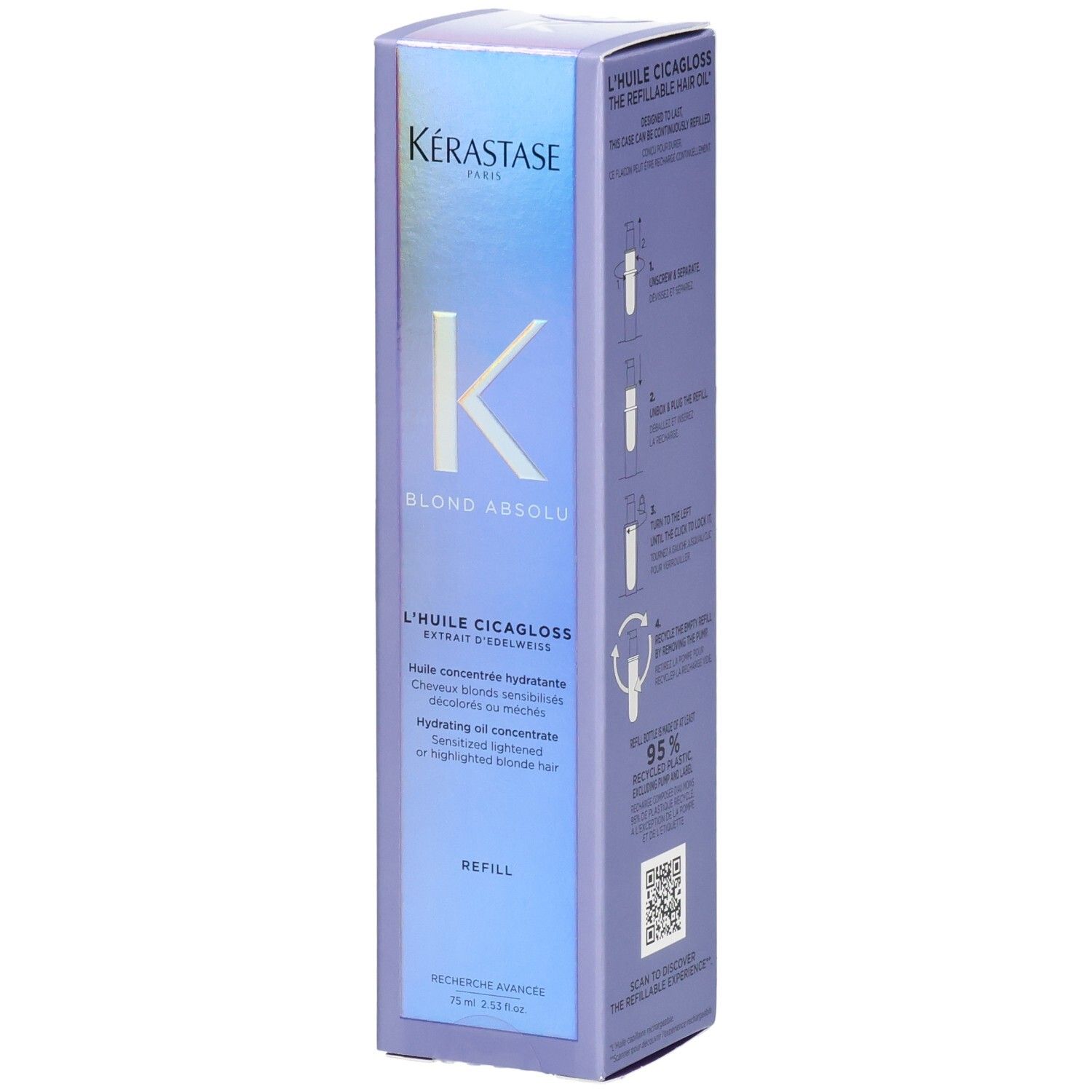 Kerastase Blond Absolu Huile Cicagloss Refill 75ml 75 ml Ätherisches Öl