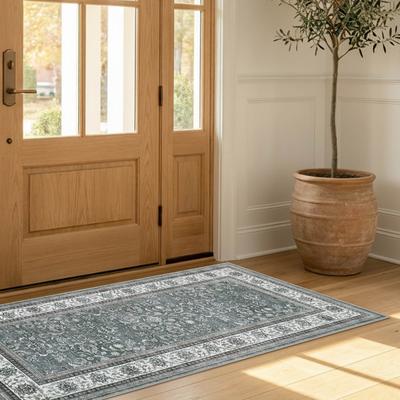 Wyatt & Ash Dream Ultra-Soft Machine Washable Printed Chenille Rugs