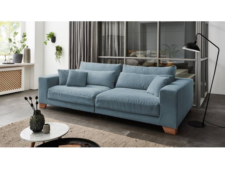 Big Sofa Play inkl. Kissen in Trendstoff Cord