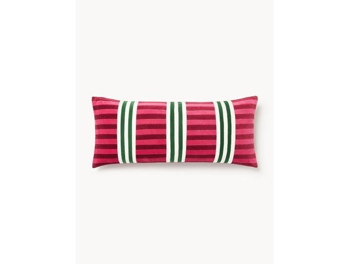 Housse de coussin en velours patchwork Tete