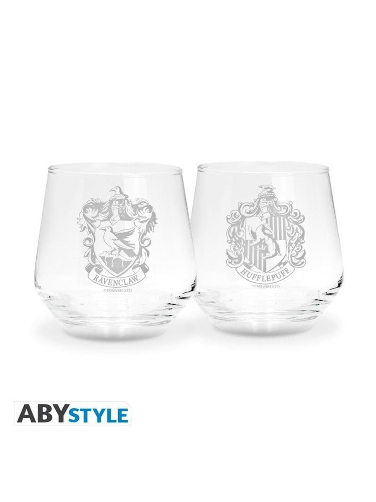 Harry Potter - 2 Glass Set Ravenclaw & Hufflepuff EUROPE x2 - Glas