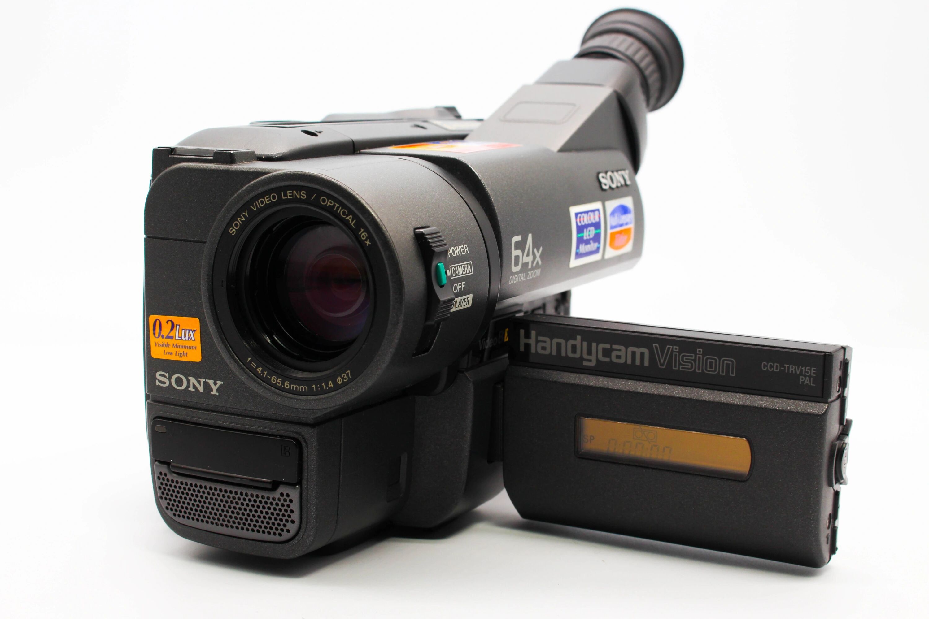 Used Sony CCD-TRV15 Video8 Handycam Camcorder   Well Used