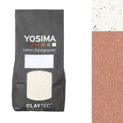 CLAYTEC YOSIMA Lehm-Designputz RO 1 PE - 2 kg Beutel