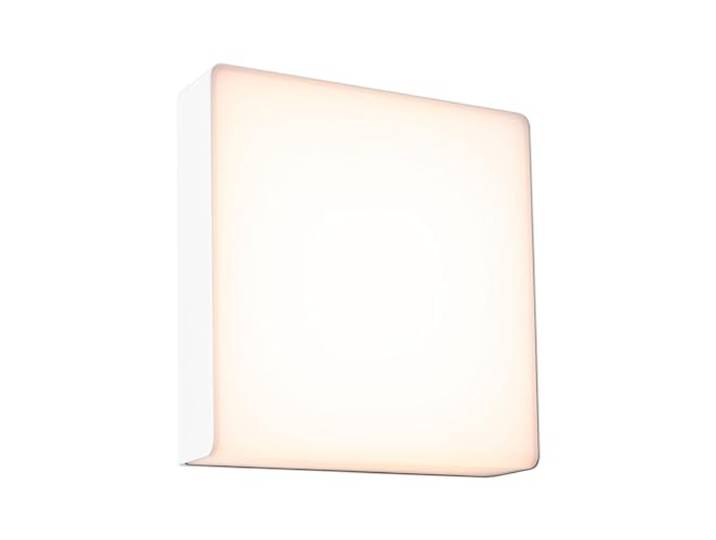 Paulmann 94841 LED Außenwandleuchte Azalena Bewegungsmelder mit Hochfrequenz-Sensor IP44 250x97mm 3000K 8,5W 700lm 230V Weiß Außenleuchte