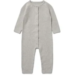 Tchibo - Baby-Strickoverall - Baby - Gr. 86/92 - hellgrau