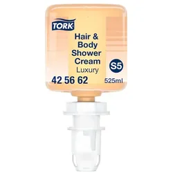 Tork 425662 Sensitiv Flüssigseife S5 525 ml mild und hautfreundlich, Kartusche für Tork S5 System