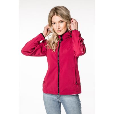 Softshelljacke DEPROC ACTIVE "NIGEL PEAK Women", Damen, Gr. 36 (S), pink, Softshell, 96% Polyester. 4% Elasthan, regular fit hüftbedeckend, abnehmbar,verstellbar,weit mit Gummizug, Jacken Yoga&PilatesBekleidung Sportbekleidung Outdoorbekleidung...