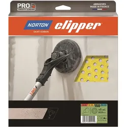 Norton Clipper Giraffenschleifscheiben 225mm G131 Multi-Air Lochung 25er VE G150