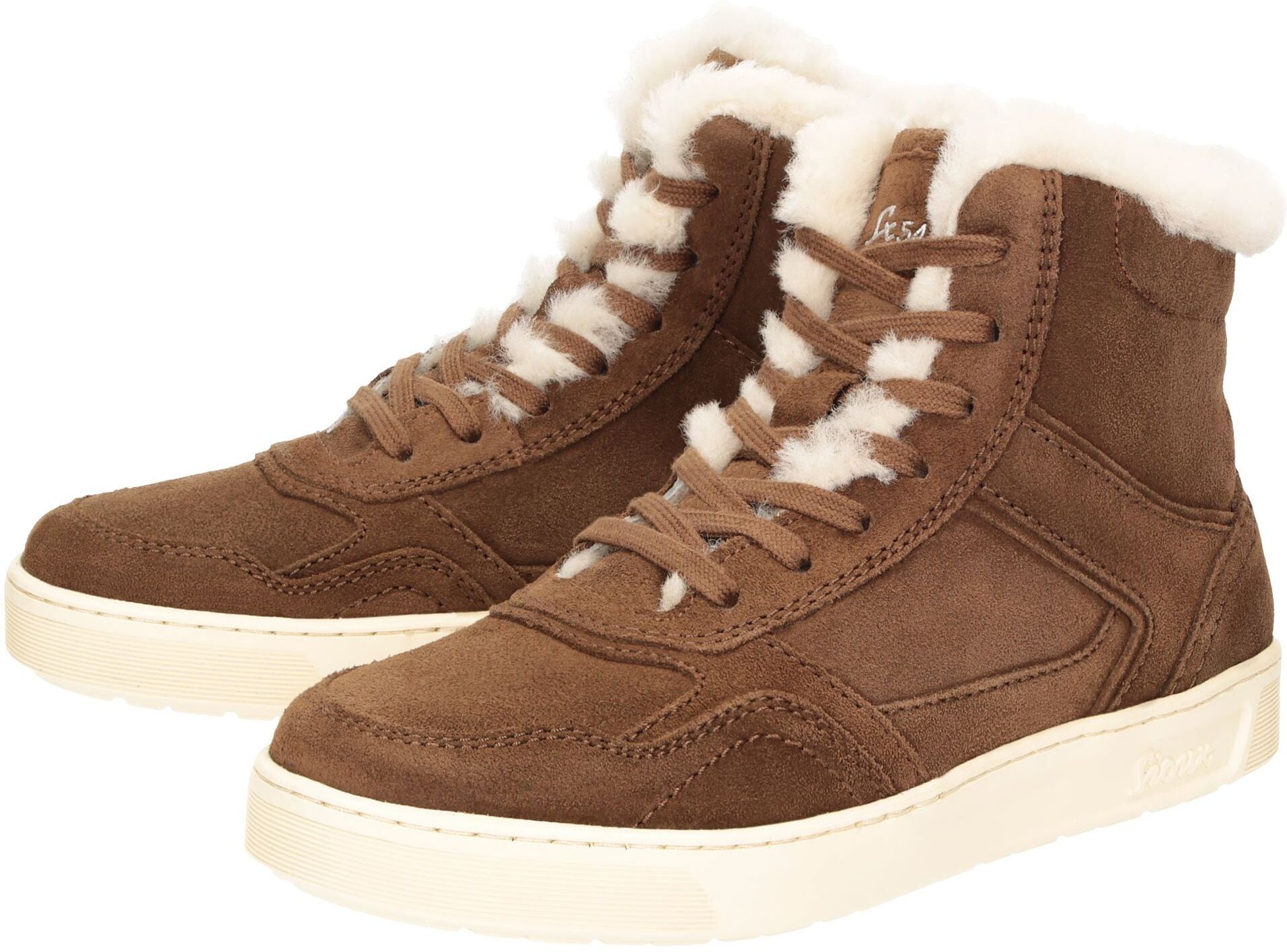 Stiefelette SIOUX "Maites sneak 006-LF", Damen, Gr. 38 (UK 5), braun, Schuhe Stiefelette