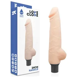 Love Clone, Vibrator, Loveclone Harald Selbstschmiervibrator 24cm