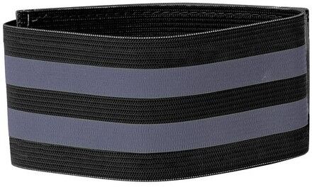 Bracelet publicitaire réfléchissant Picton élasthanne polyester noir