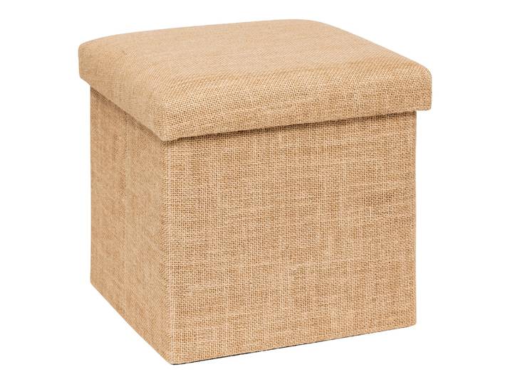 Pouf 31 x 31 cm Toile de jute