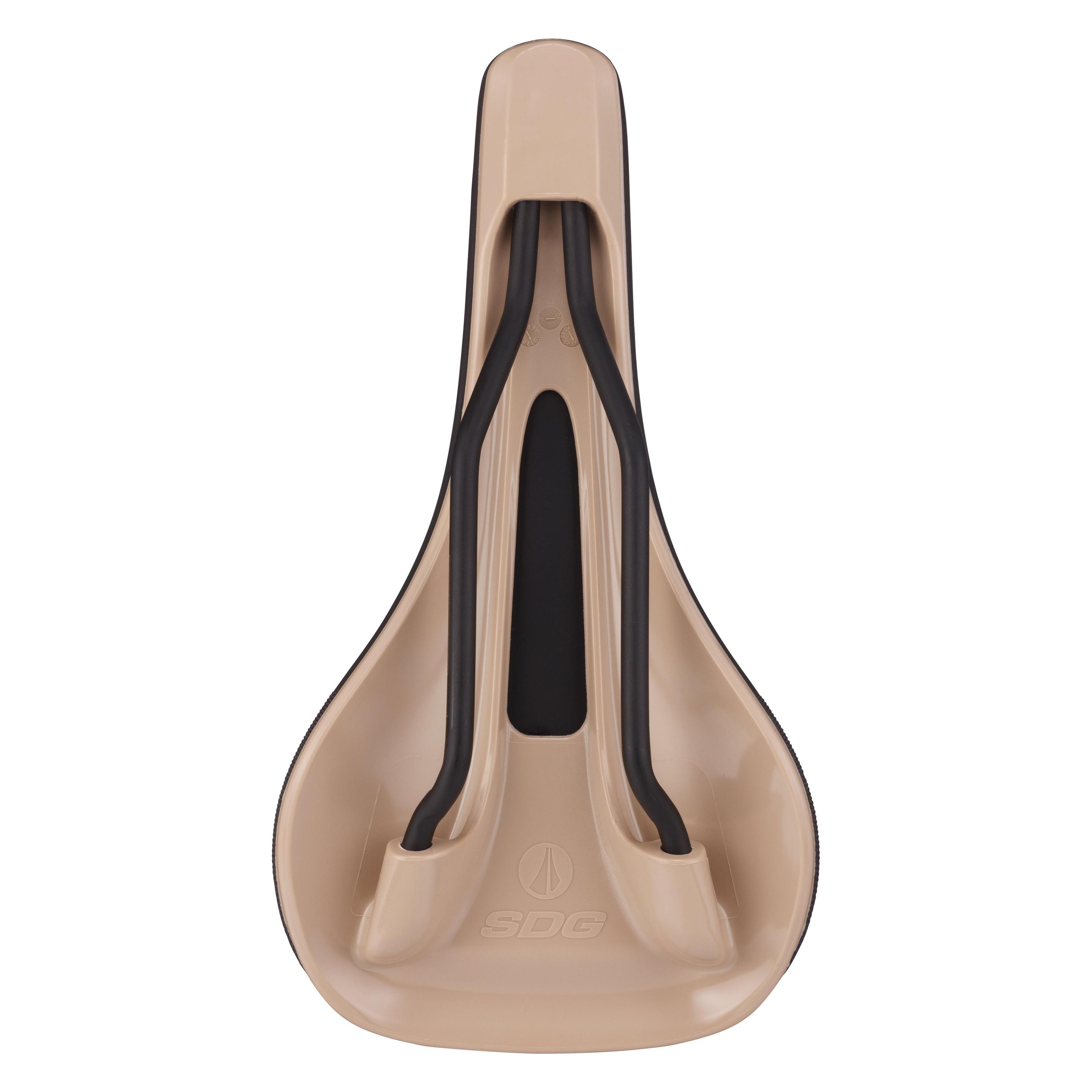 Sdg Bel-Air 3.0 MAX Sattel, Lux-Alloy, 7x7mm, black/tan (SDG-06324)
