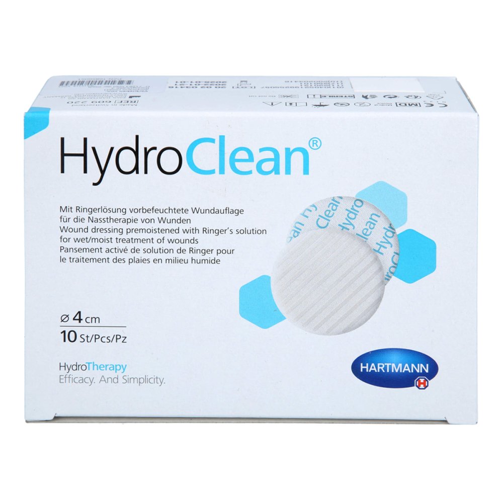 Docpharm GmbH Hydroclean Kompressen 4 cm rund steril 16856051