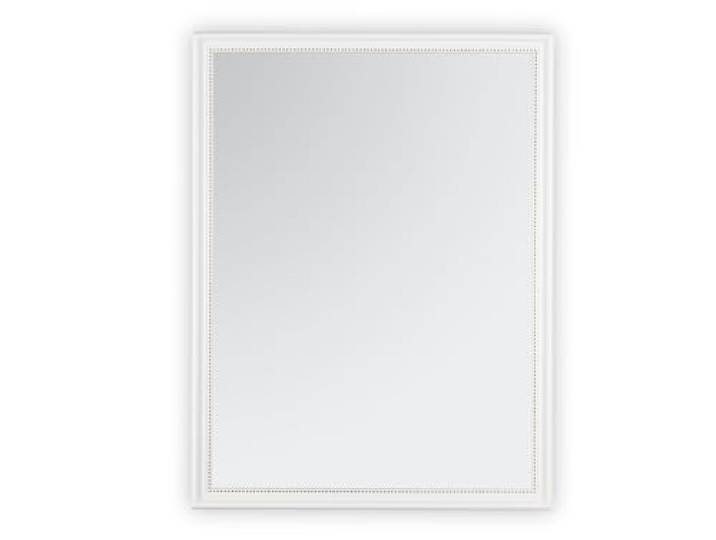 Mirrors and More Elenor 81310101 Miroir Cadre en Plastique Blanc/doré