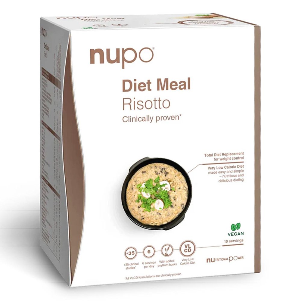 Nupo ApS Nupo Diet Meal - Risotto 10 Portionen 08106161