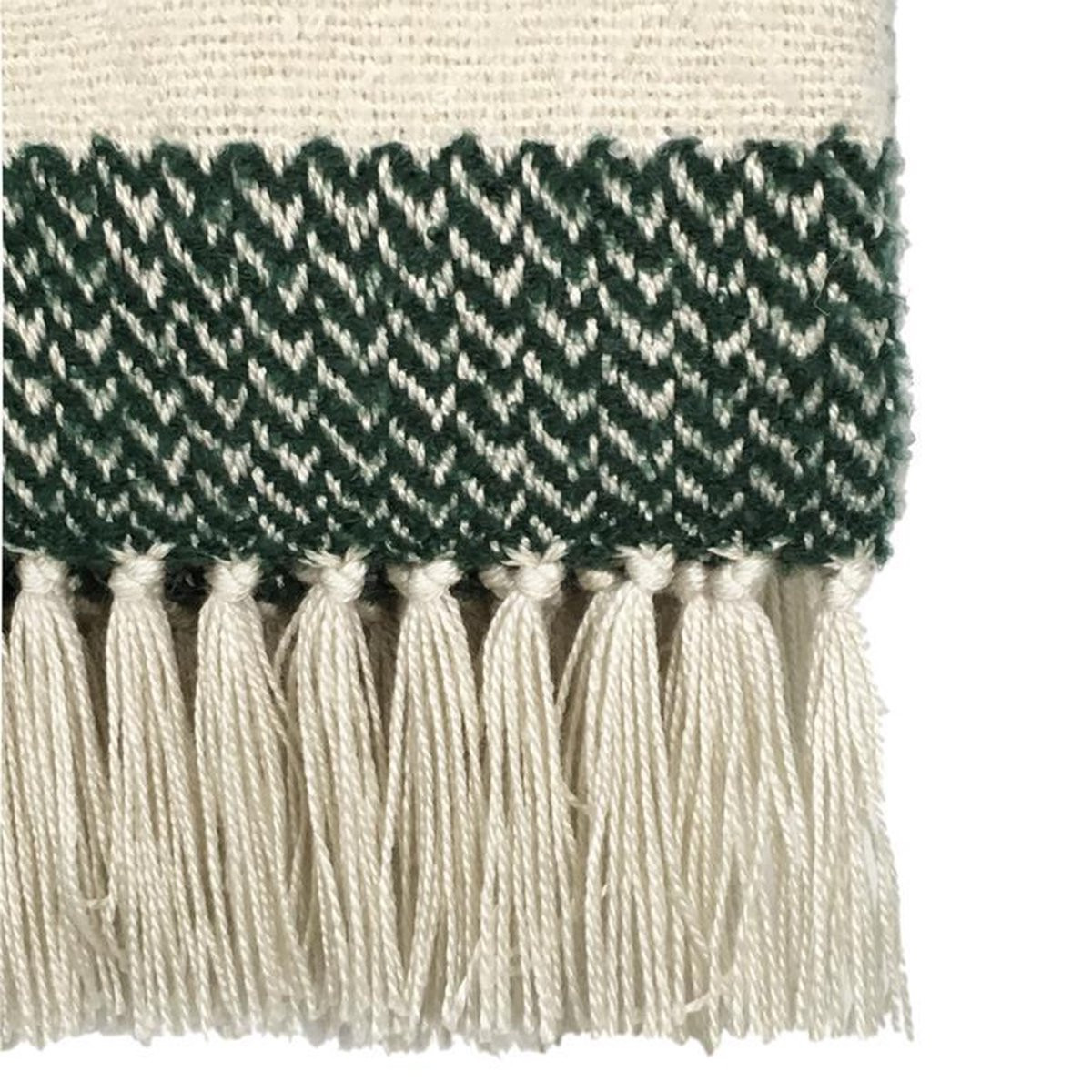 Malagoon Berber plaid in grainy green voor volwassenen