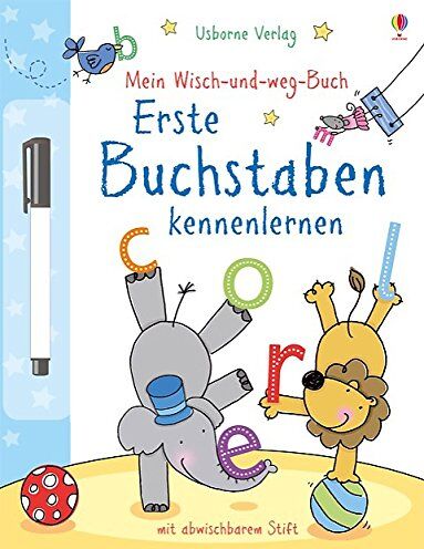 Jessica Greenwell - Mein Wisch-und-weg-Buch: Erste Buchstaben kennenlernen: mit abwischbarem Stift - Preis vom 14.10.2026 23:07:16 h