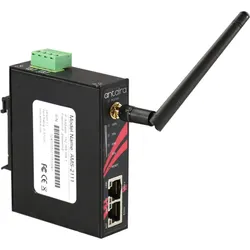 Antaira Access Point, WiFi, 802.11 b/g/n, 150 Mbits, 2,4Ghz, -40 - 75C, Access Point