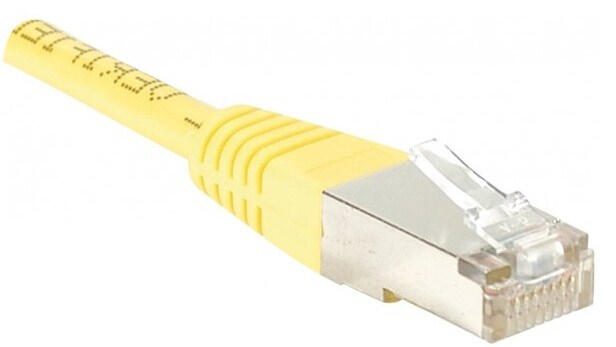 Dexlan Patchkabel Cat. 6A, F/UTP, gelb, 5,0 m 859567