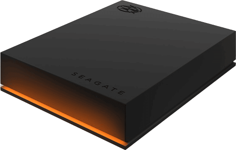 Disco duro externo 5 TB - Seagate Firecuda Gaming STKL5000400, USB 3.2, HDD, Negro