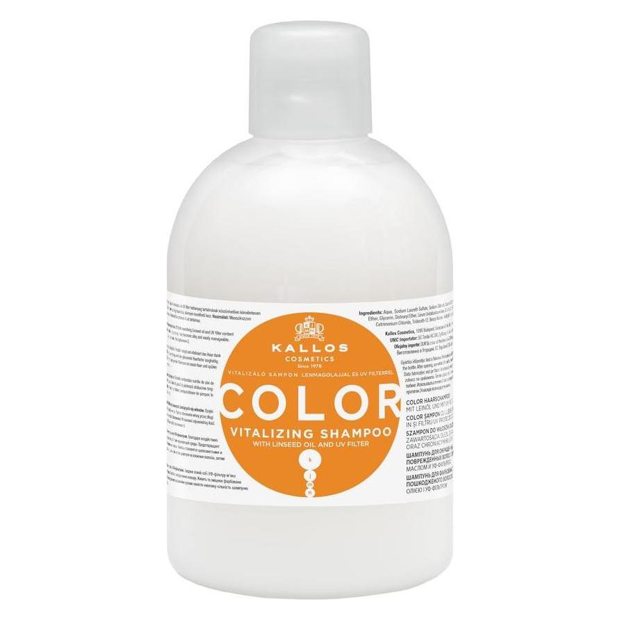 Kallos Cosmetics Color (Flüssiges Shampoo, 1000 ml) (5998889508425)