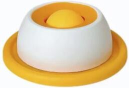 Inspire Select Interactive Pet Lick Mat Slow Feeder Dental Care Treat & Yogurt Feeding Plate For Dogs And Cats yellow