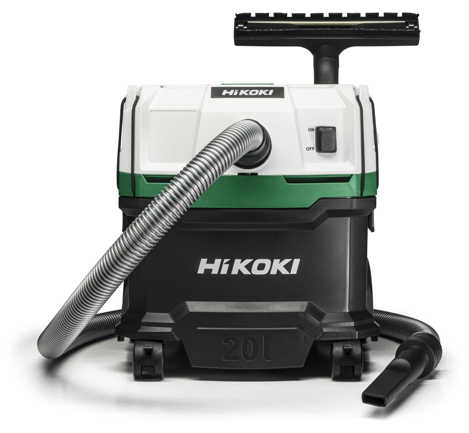 HiKOKI nat- en droogzuiger 20 liter L-klasse met accessoires