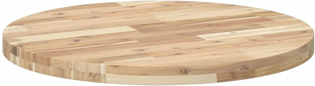 Lily Manor Suellen Solid Wood Table Top Natural 4cm H x 70cm W x 70cm D