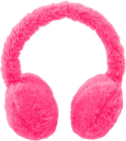 Ohrenwärmer "Fell", neonpink