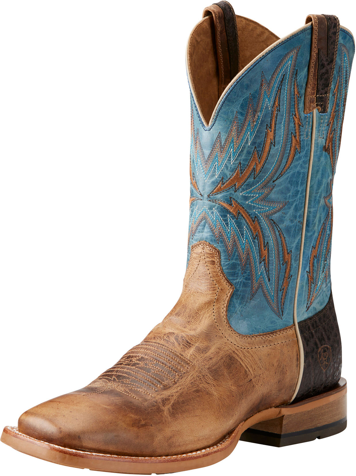 Men's Arena Rebound Cowboy Boots in Dusted Wheat Leather, Size: 8 D / Medium by Ariat