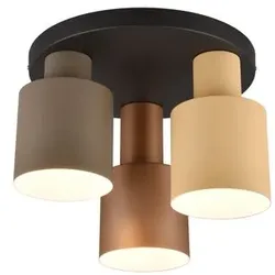 Trio Deckenleuchte Agudo Metall Braun