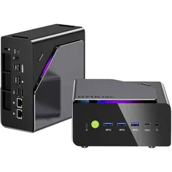 GMKtec K15 (1000 GB, 16 GB, Intel Core Ultra 5 125U, Intel Arc Graphics), PC, Schwarz