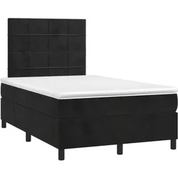 vidaXL, Boxspringbett, Almelville (Block mit Quadraten) (120 x 200 cm)