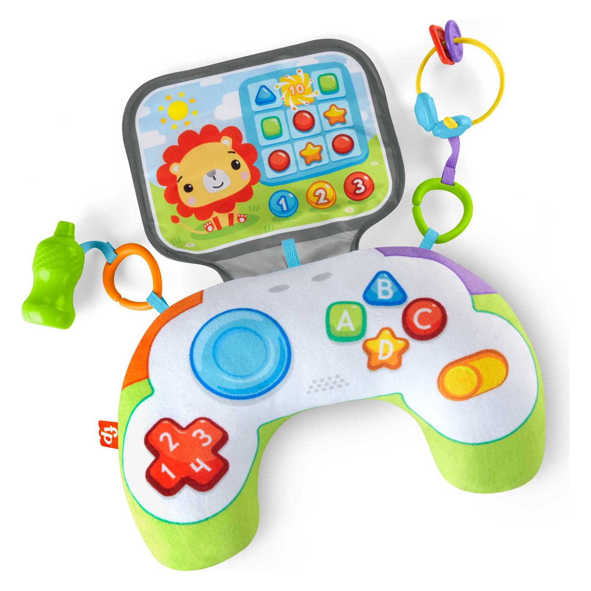 Fisher-Price Babys Controller Spielkissen (Multilingual, 0 - 1.50 Jahre) (HGB89)
