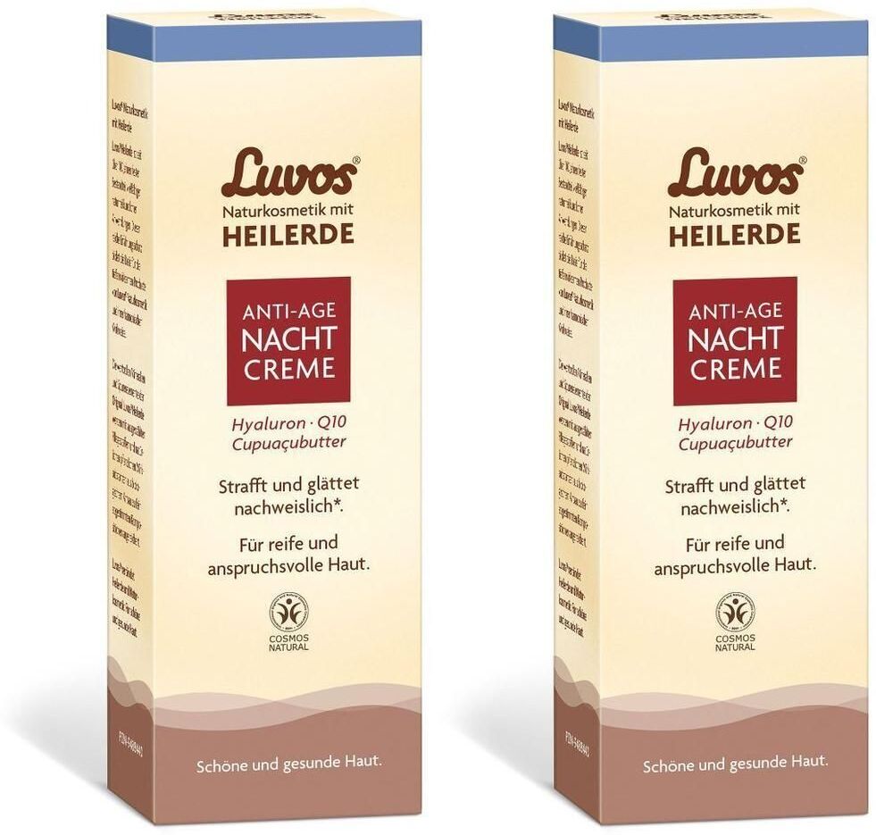 Luvos Heilerde Anti-Age Nachtcreme 2x 2x50 ml