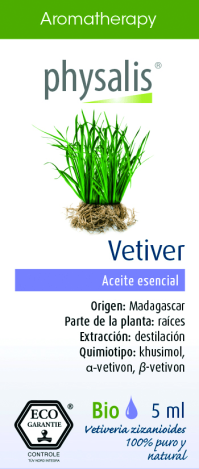 Physalis Esencia Vetiver 5 ml
