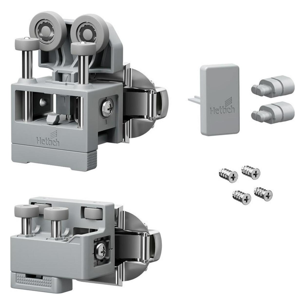 Hettich Beschlagset mittel WingLine L o. Schliessautomatik re gr (9 339 369)