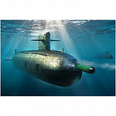 Hobby Boss - PLAN Type 093 Shang Class SSN - 1:700 - 18 Teile 309535