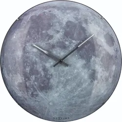 Nextime Wanduhr 3164 Moon Dome