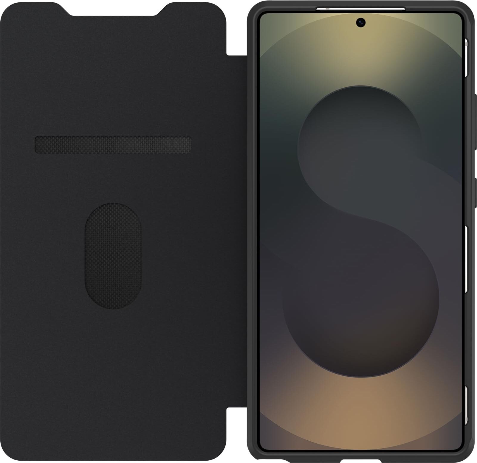 OtterBox React Folio Case for Samsung Galaxy S25 Ultra, Clear/Black